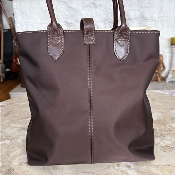 Land’s End Nylon & Leather Tote Bag - Picture 6 of 16